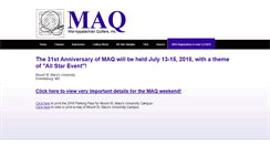 Desktop Screenshot of maqonline.org